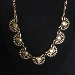 Vintage J.CREW Bronze Tone Necklace